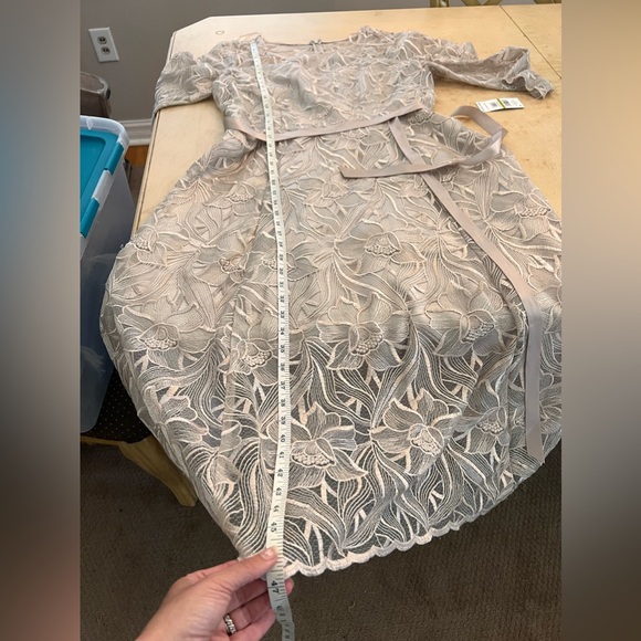 Alex Evenings - 8217835 Illusion Jewel Embroidered new Dress - Picture 4 of 16